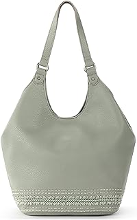 The Sak Roma Shopper - Large Tote Bag with Double Straps & Zip Pockets | Roomy Open Interior, Lightweight Everyday Carry, Fits Laptop & Daily Essentials, Work, Market, Travel & Weekend Ready