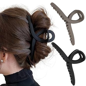 ヘアクリップ 13 Amazon.co.jp: ヘアクリップ バンスクリップ 大きめ 13cm 2個