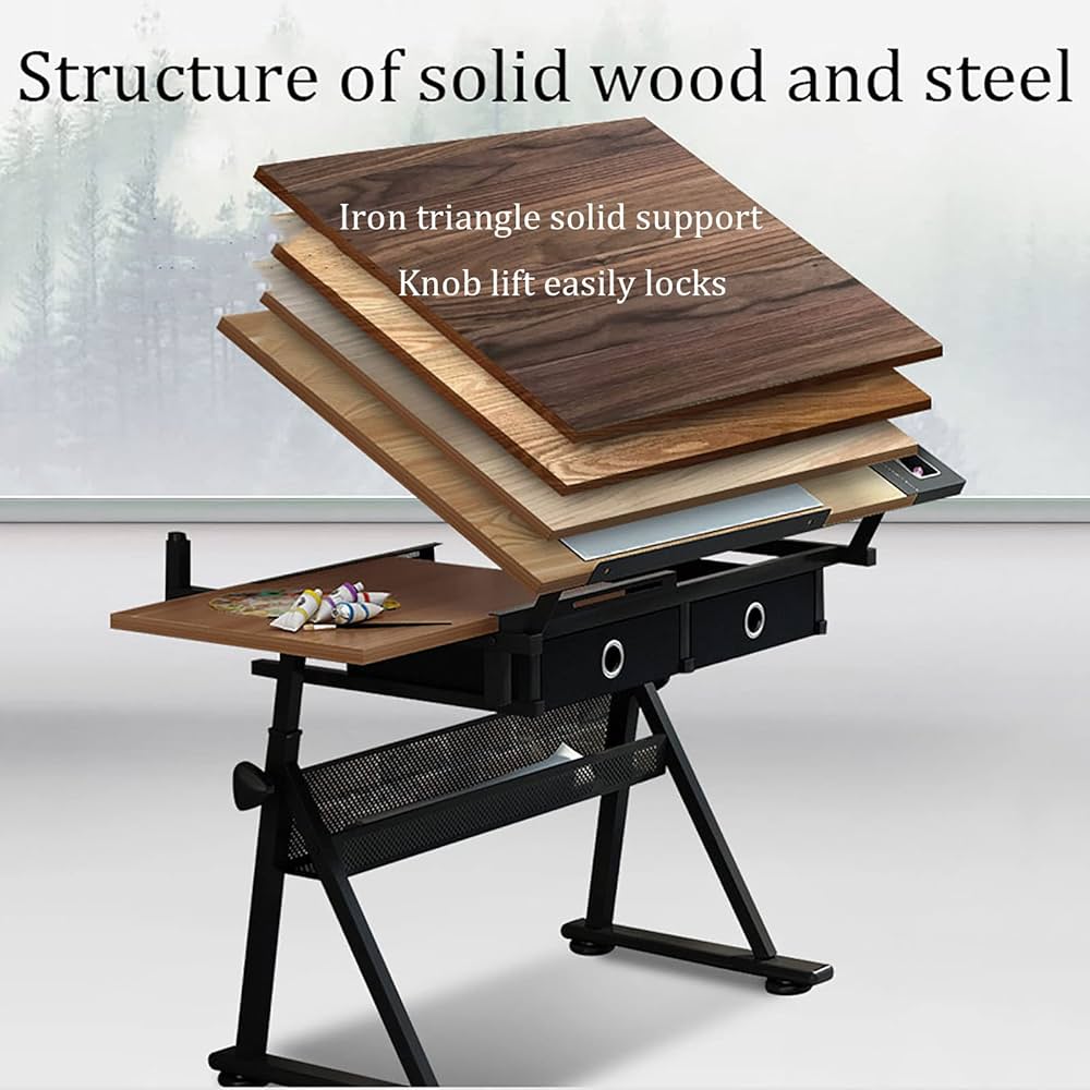 製図台、製図テーブル Amazon | 絵画テーブルスケッチ製図台デザイナー絵画図案