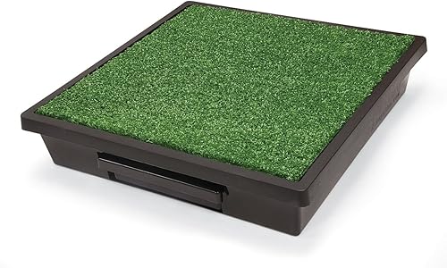 Miniatura 4 de PetSafe Pet Loo Portable Outdoor or Indoor Dog Potty - Reusable Dog Grass Pad with Tray - Alternative to Puppy Pad - Artificial Grass - Great for