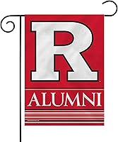 Vista 57 de Rico Industries NCAA Alumni - Bandera de jardín de doble cara de 13 x 18 pulgadas