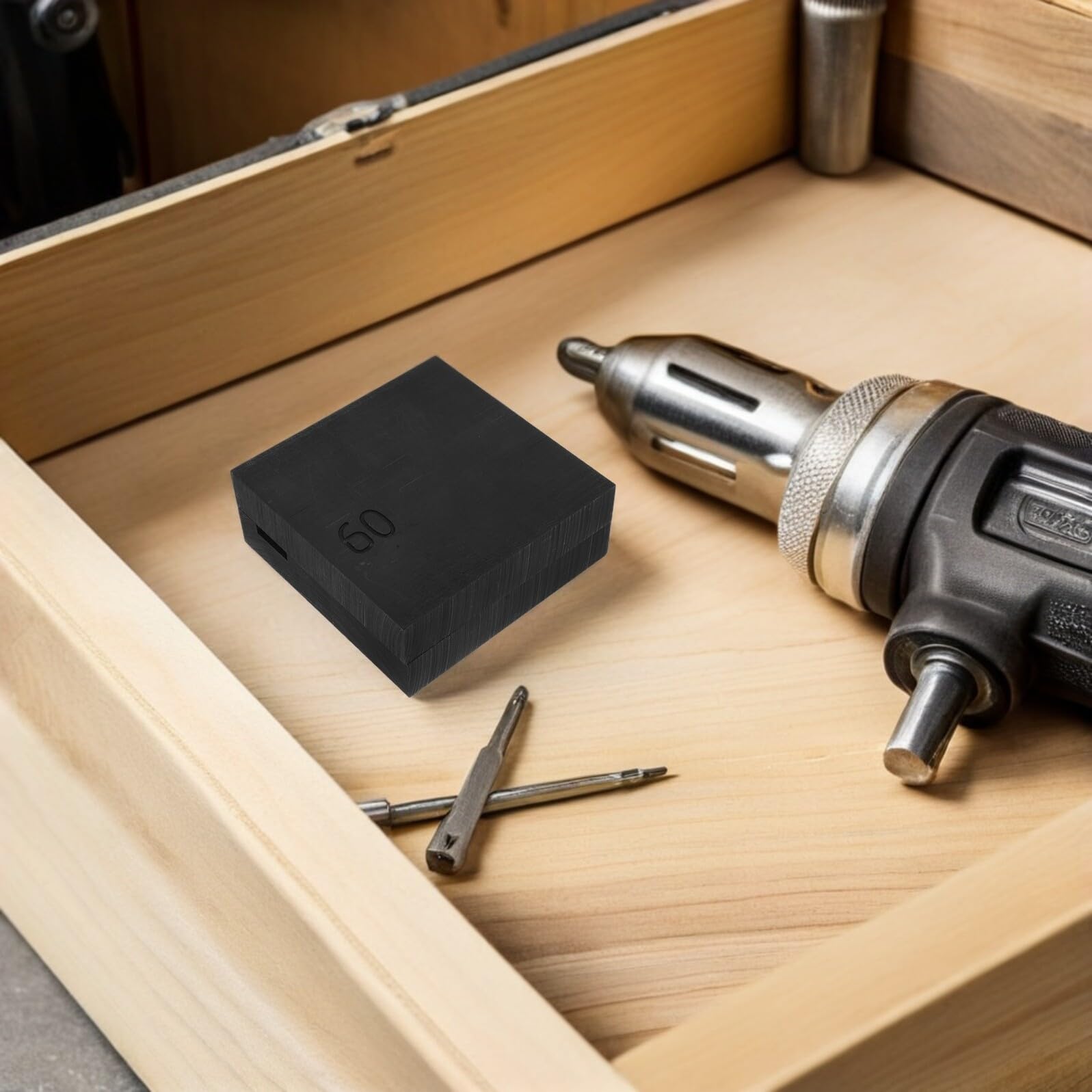 SHINEOFI Creuset Outil Réutilisable en Graphite Noir pour Fusion de Métaux Précieux Minimisant la Perte de Métal pour Fabrication de Bijoux et Artisanat DIY