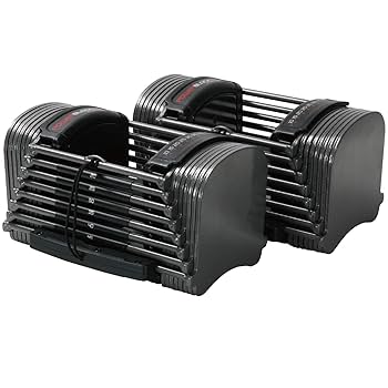 Amazon | パワーブロック SP50 (23kg×2) 可変式ダンベル 9段階