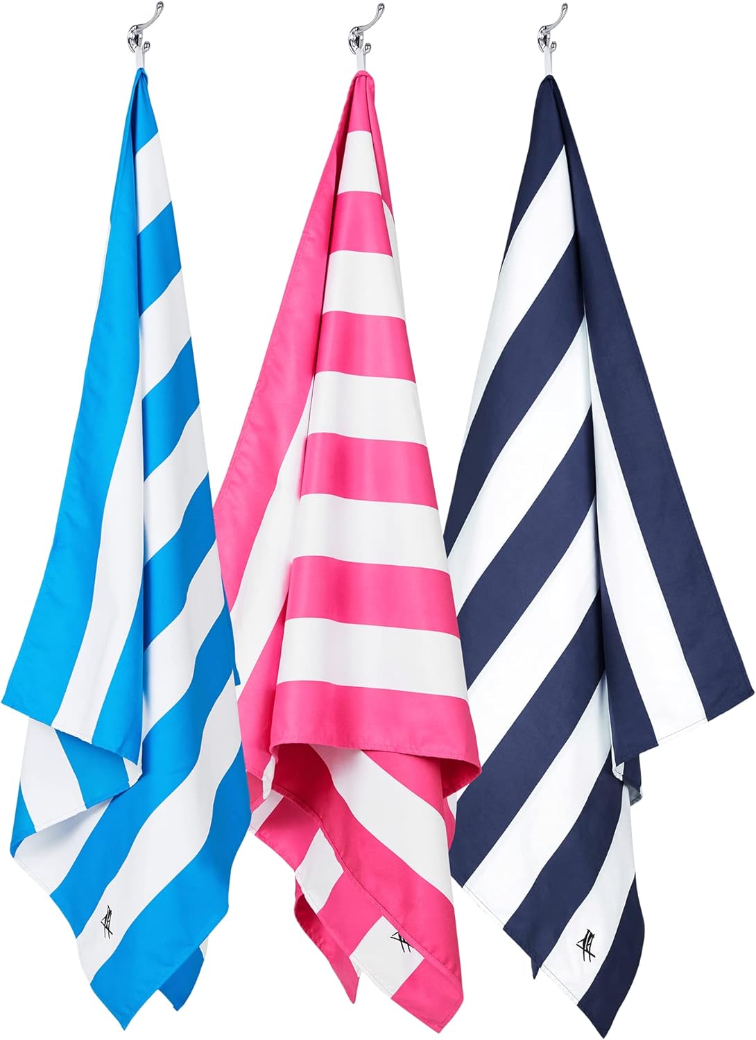 Dock & Bay Beach Towel Bundle 3X Cabana Beach Towel for