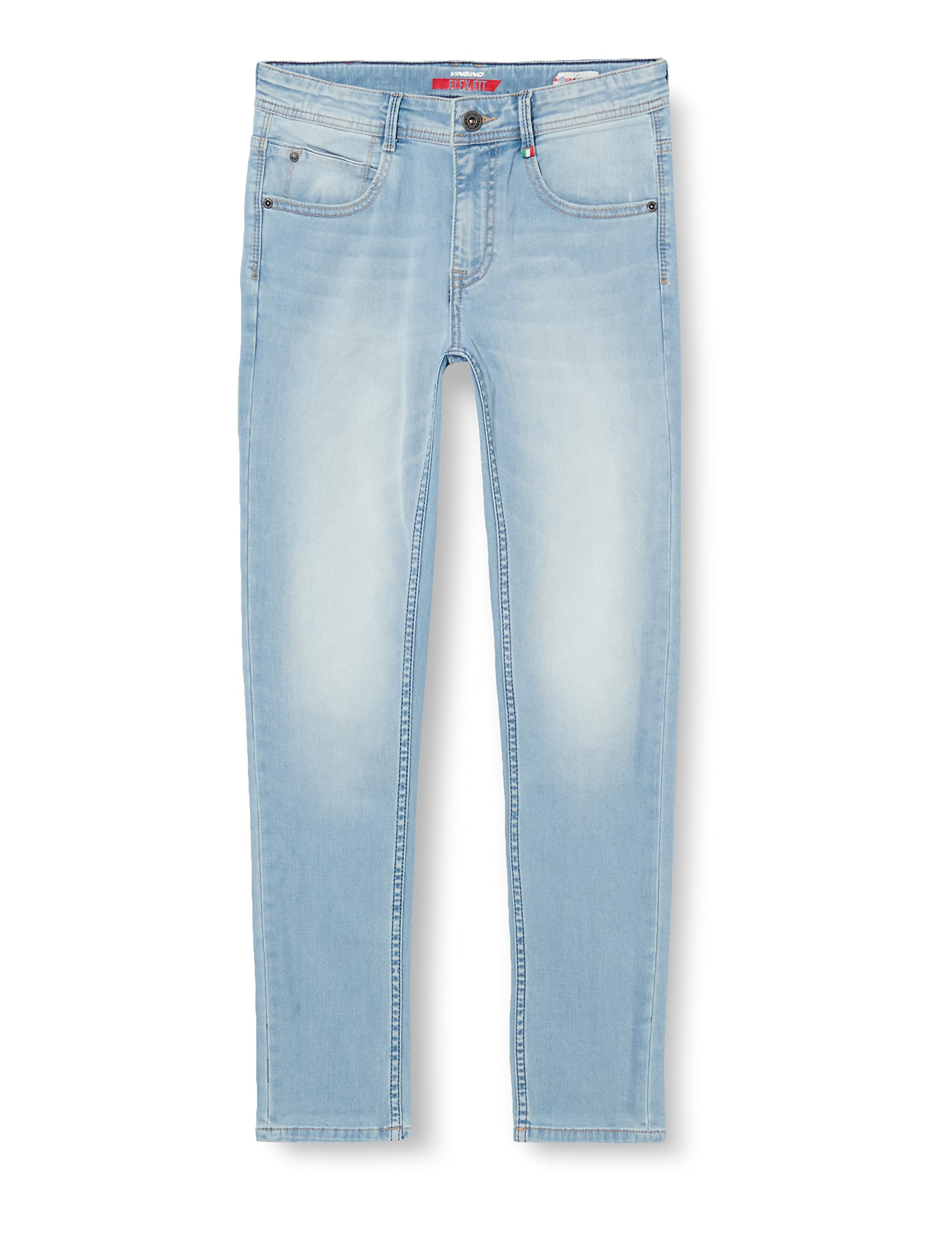 Jeans niños Vingino Apache en tono light vintage para uso diario casual 7