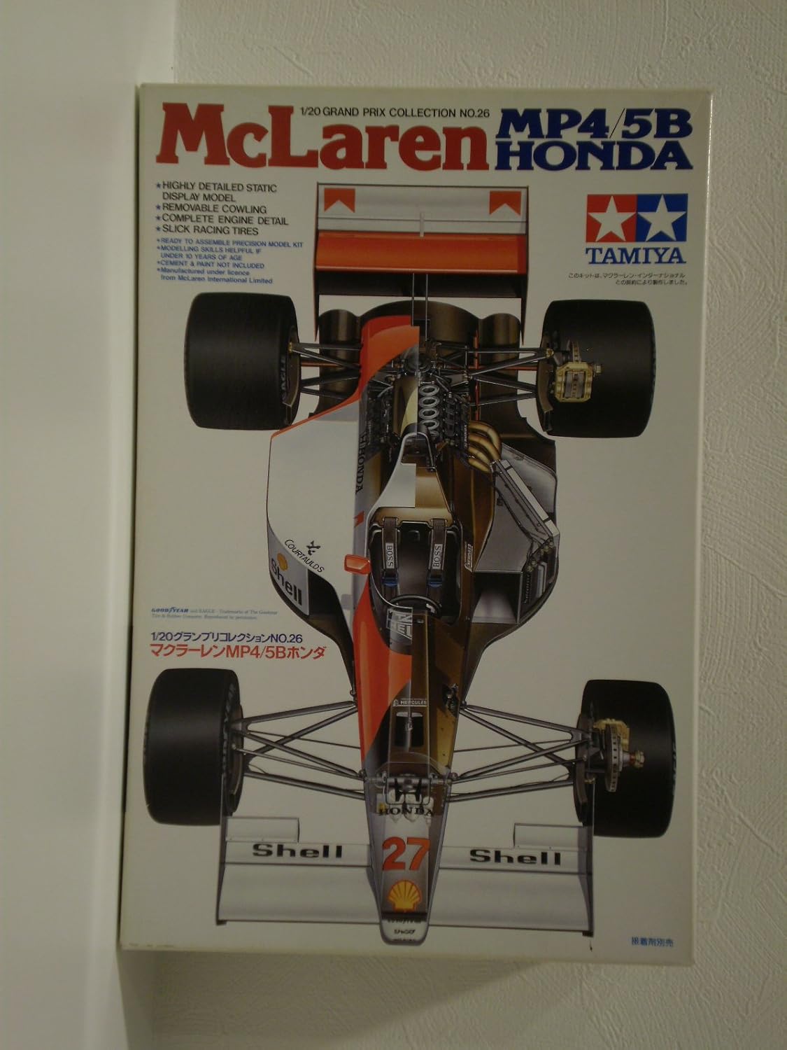 Tamiya 20026-2200 McLaren MP4/5B Honda