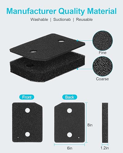 Miniatura 2 de Miele 9164761 Filtro de espuma de repuesto para todas las secadoras Miele T1 con bomba de calor TMB540WP TKS850WP TKG840WP TKS650WP TKB150WP