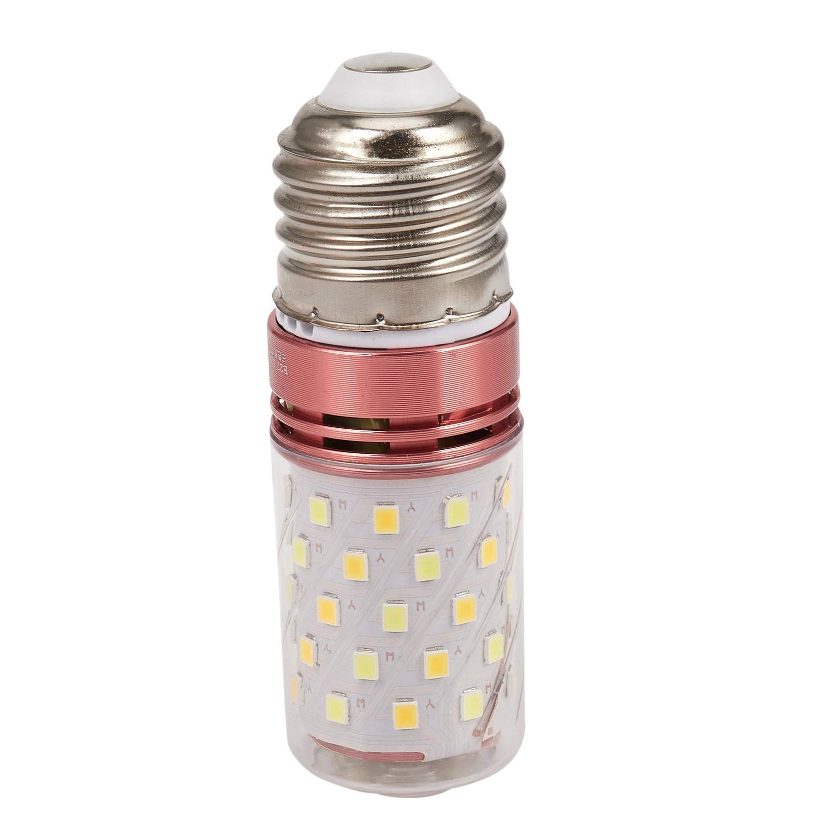 Knadgbft White/Light 3 Color Temperatures Integrated Smd Led Corn Lamp E27 Ac85v - 265V Warm High Conservation Small Led Bulb 12W