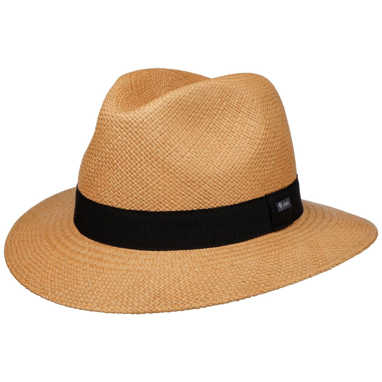 LIPODO Classic Traveller Sombrero Panama Banda Grosgrain Unicolor Unisex Primavera Verano