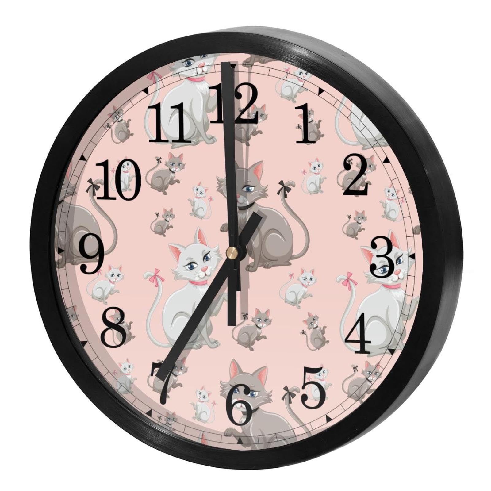 Horloge murale silencieuse sans tic-tac pour retrouver le calme au bureau et à la maison