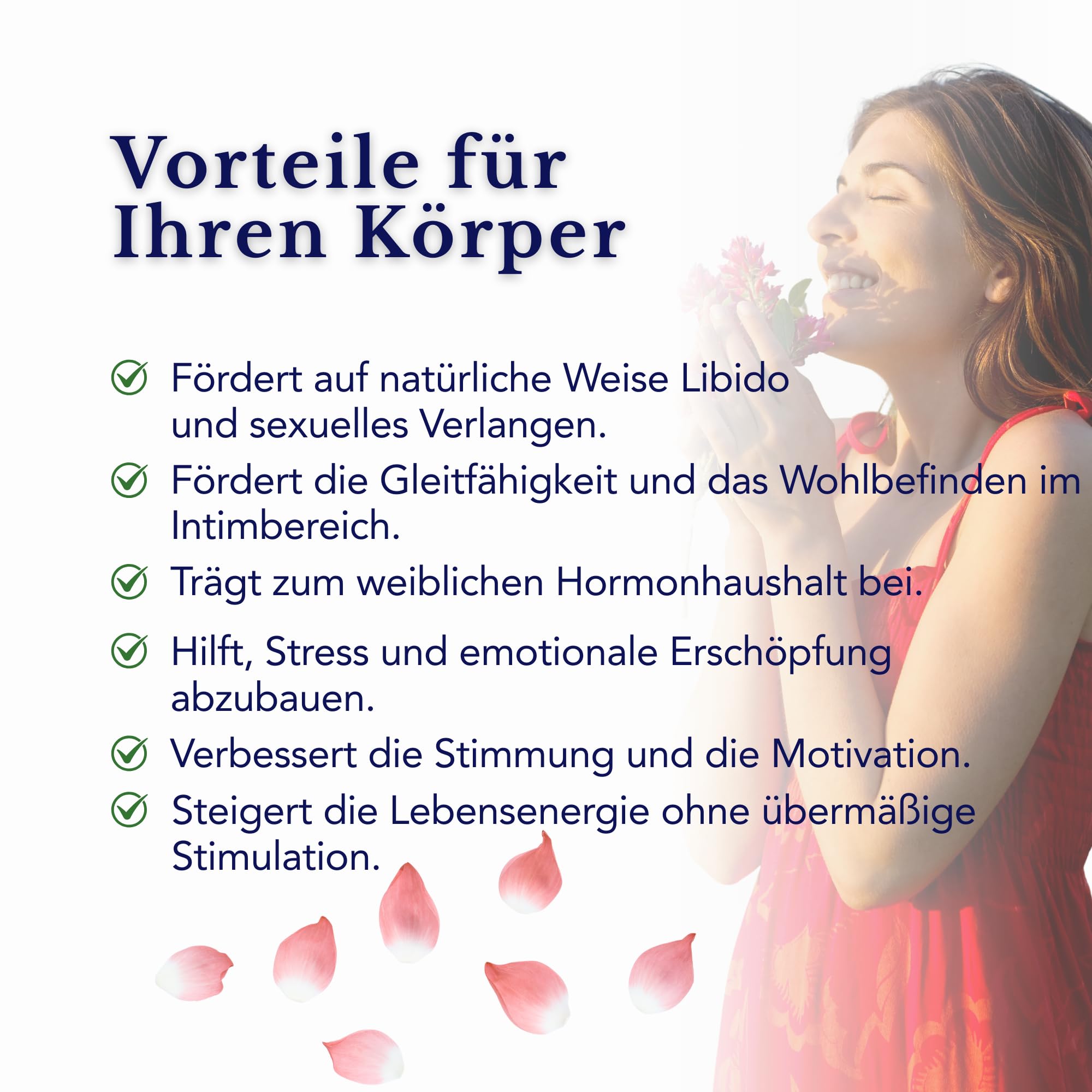 Management des Weiblichen Wohlbefindens – Maca, Bockshornklee, Ashwagandha & Omega 7 – Ohne Gentechnik | Fortschrittliche Synergie für Balance, Energie und tägliche Vitalität I 28 Tagesdosen