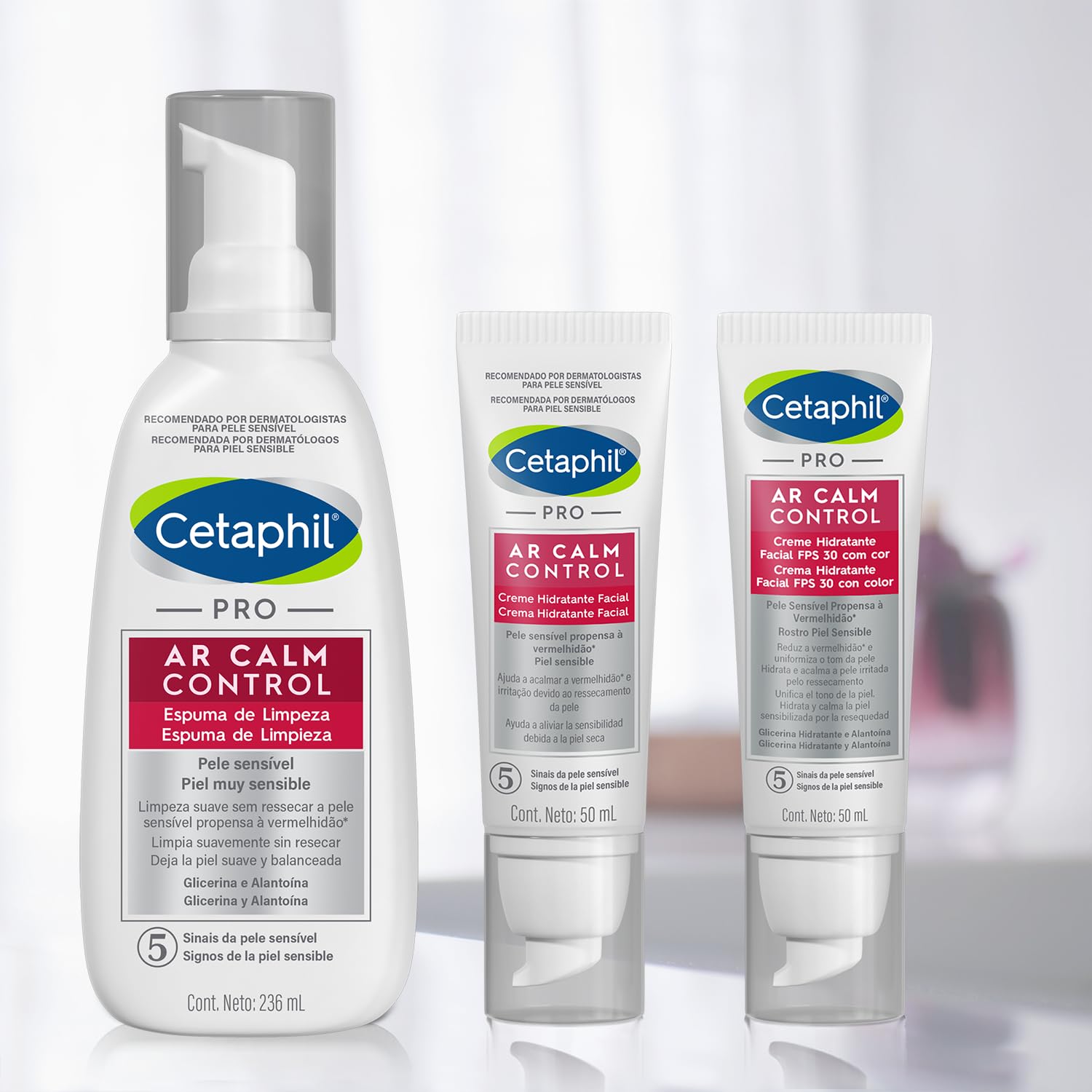 Cetaphil Pro AR Calm Control Espuma De Limpeza Facial 236ml em promoção! Veja a oferta e mais achadinhos de Limpeza 6 Hoje é o melhor dia para comprar Cetaphil Pro AR Calm Control Espuma De Limpeza Facial 236ml com aquele preço maroto! Promoção! Aproveite a oferta! 6