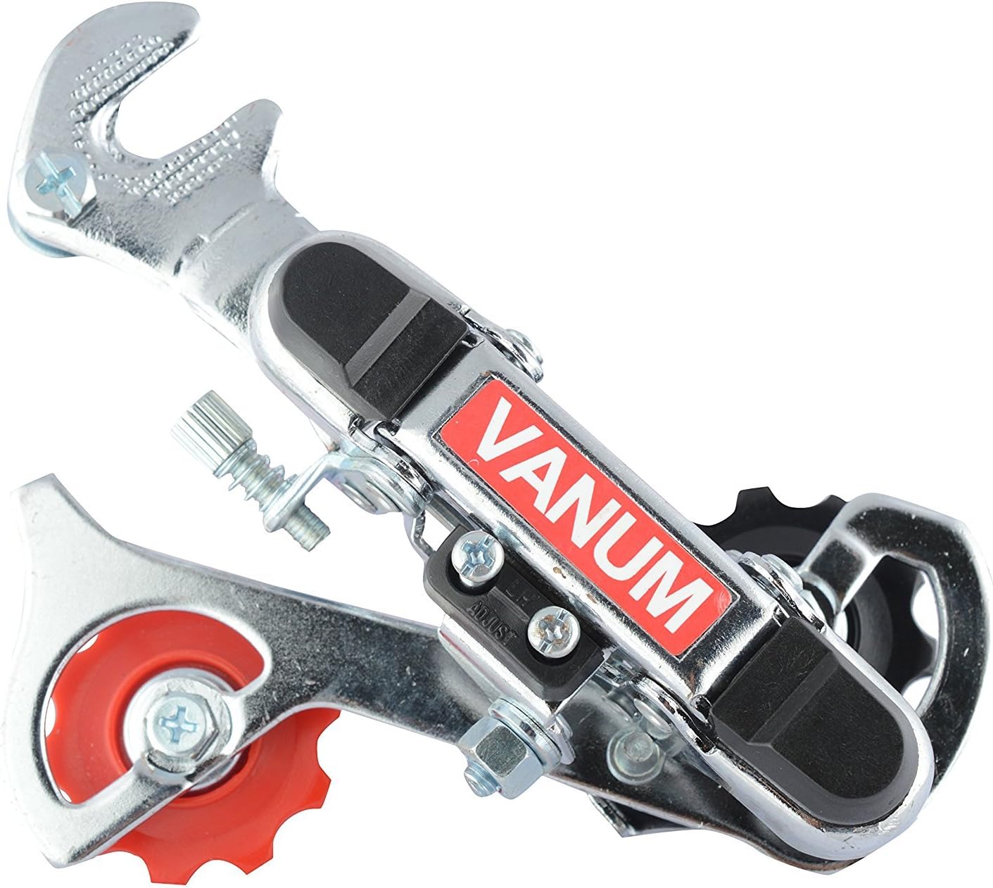 Aluminium Vanum Steel Bicycle Gear Rear Derailleur 5/6 Speed, Silver