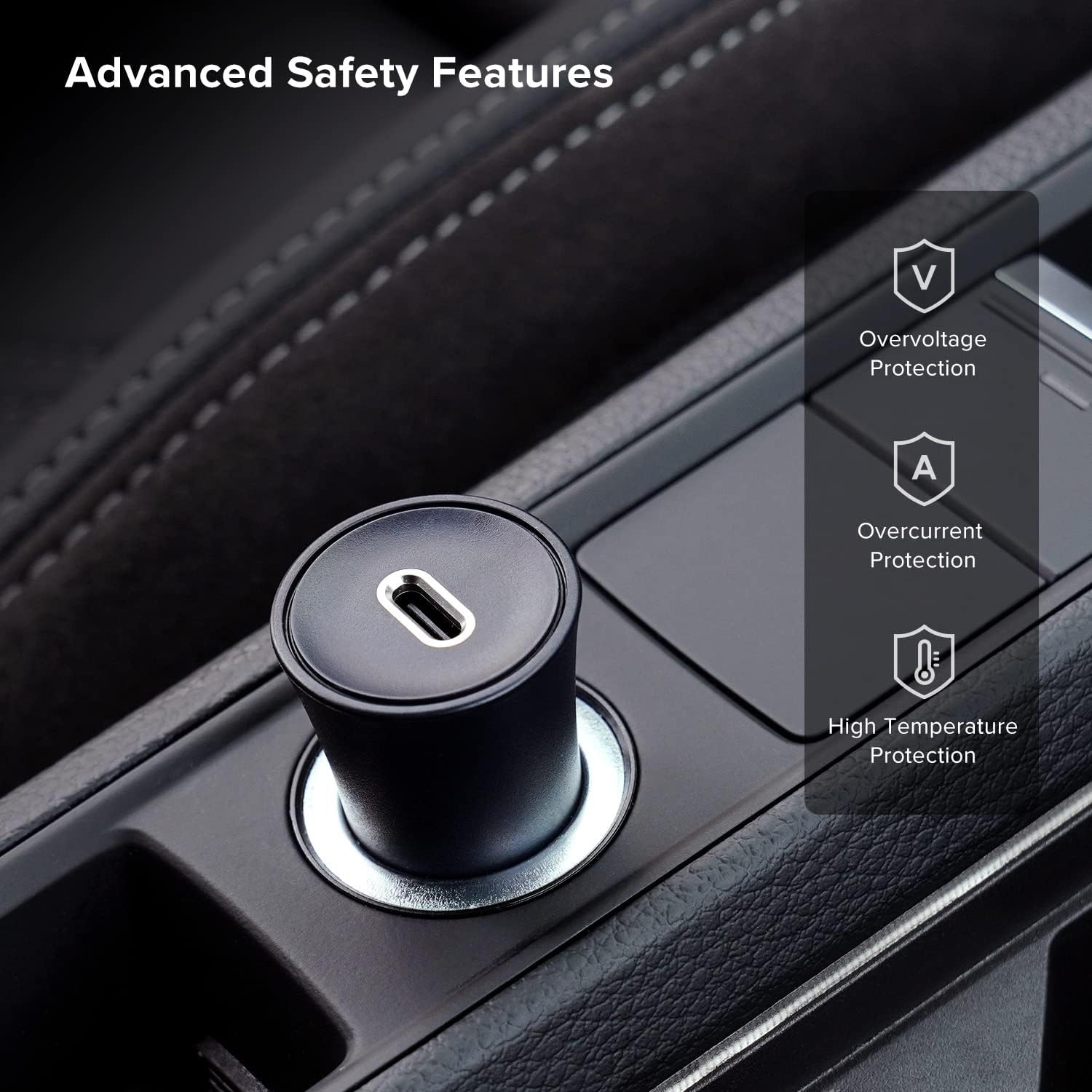 RapidVolt 20W Car Charger. Type C High-Speed USB-C Phone Charger Power Adapter for Apple, Android, and Samsung Phones and Tablets : Cell Phones & Accessories