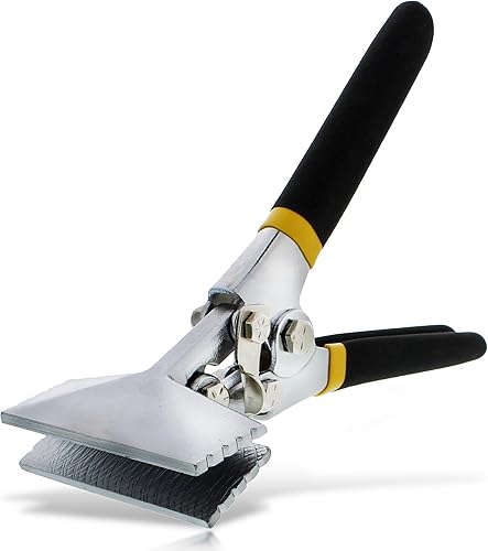 ABN Sellador manual de chapa metálica - Herramienta de doblador manual de metal de 3 pulgadas, alicates de doblado de chapa metálica herramienta de