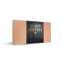 Juego de regalo de caf&eacute; gourmet original para hombres y mujeres: los mejores caf&eacute;s org&aacute;nicos y especiales de origen &uacute;nico del mundo de 14 mundos en cafeteras innovadoras | Caja de muestra para que los amantes del caf&eacute; preparen y disfruten en cualquier momento y en cualquier lugar