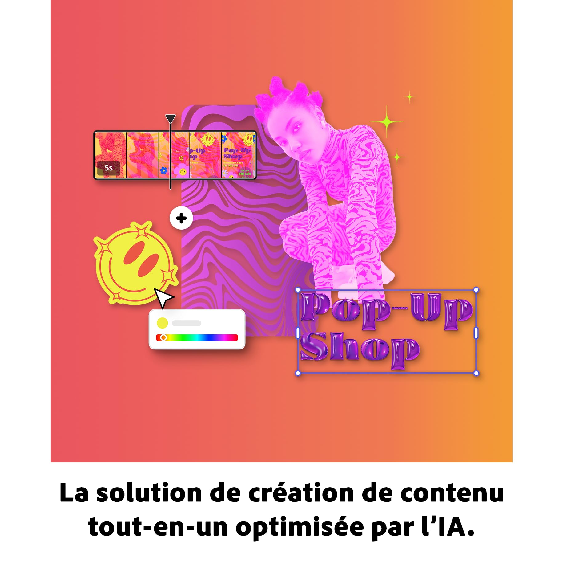 Adobe Express Premium|Abonnement |Web, Android et iOS |100G|Téléchargement
