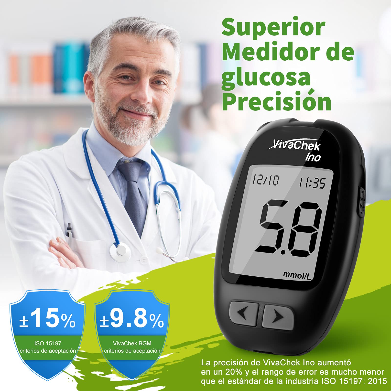 VivaChek Ino - Medidor (1 unidad)