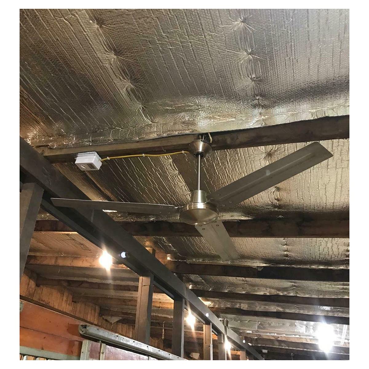 Folia grzejnikowa, folia bąbelkowa, rolka izolacyjna z folią aluminiową bąbelkową, materiały chroniące przed ciepłem, swobodnie przycinane, na dachy, ściany, podłogi, garaż