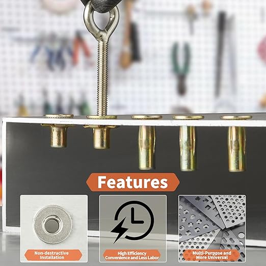 Kit de instalación de tuercas roscadas multigrip EZ-NUTUL miniatura 5