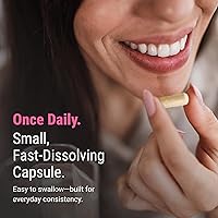 Vista 5 de BariatricPal Multivitamínico UNO 1 por día! Cápsula multivitamínica bariátrica con 60 mg de hierro Cápsula fácil de tragar Vitamina