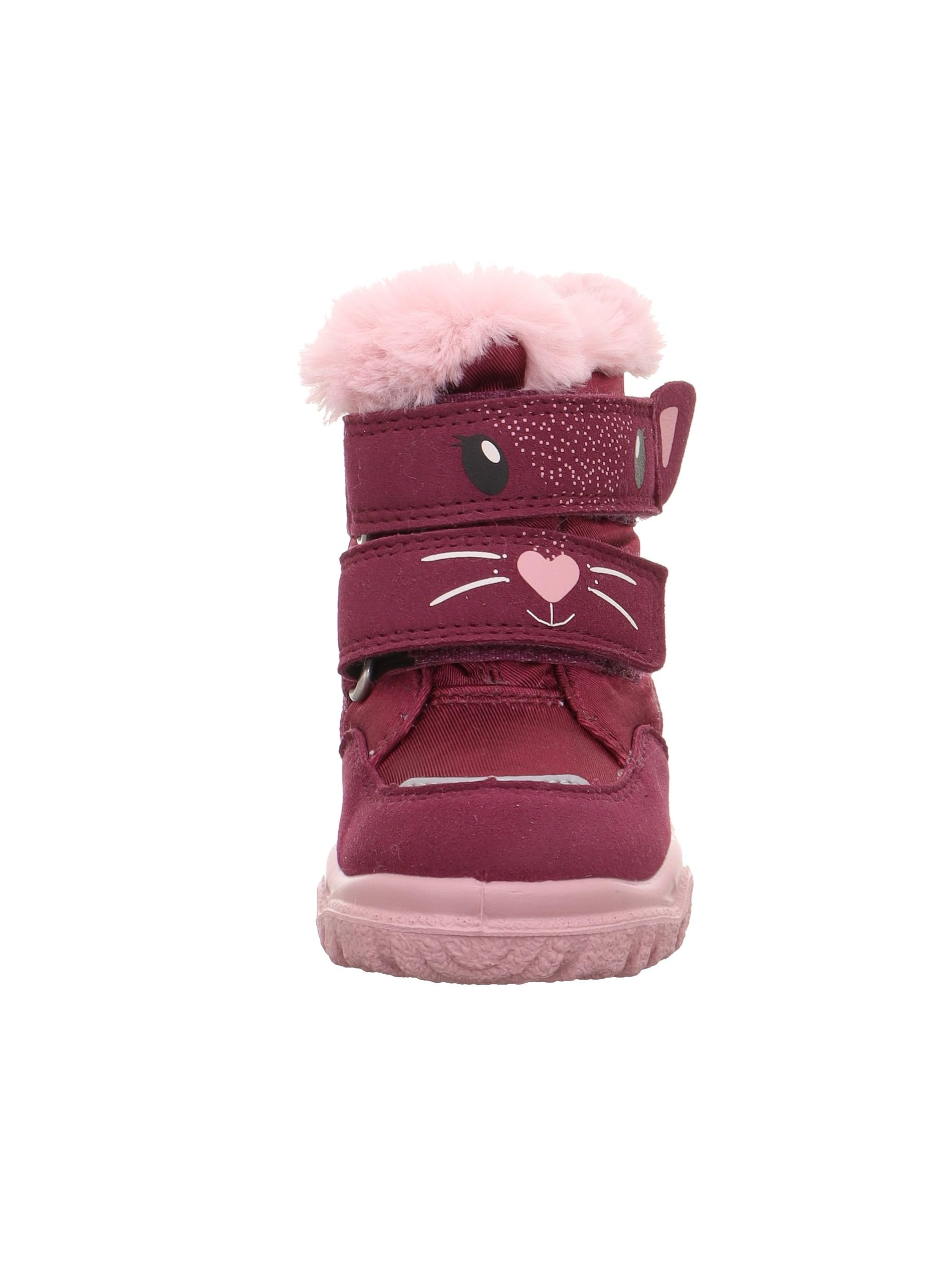 Superfit Mädchen und Jungen Winterstiefel Husky+ Kinder Stiefeletten Weite: W V ROT/ROSA 000 EU