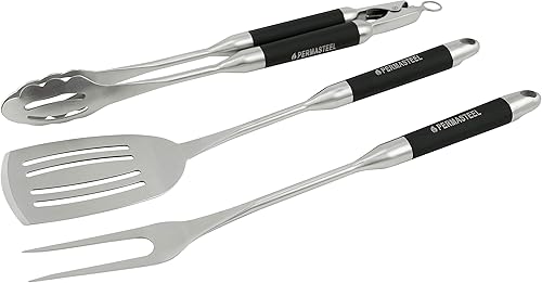 Permasteel pa-30196b parrilla Tool Set, acero inoxidable