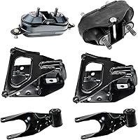 Vista 27 de Conjunto de soportes hidráulicos de motor y transmisión TRQ para Mercedes Benz C280 CLK320 E320