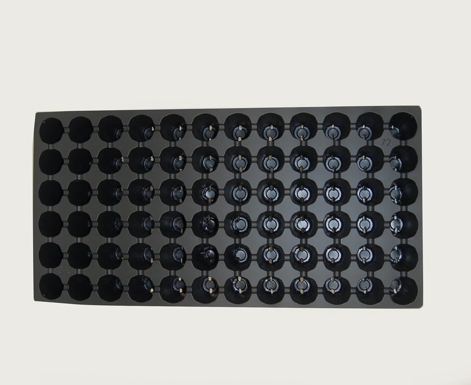 Grower's Solution 72 Round Cell Prop Tray - Propagation/Seed Starting Tray - 100 Trays