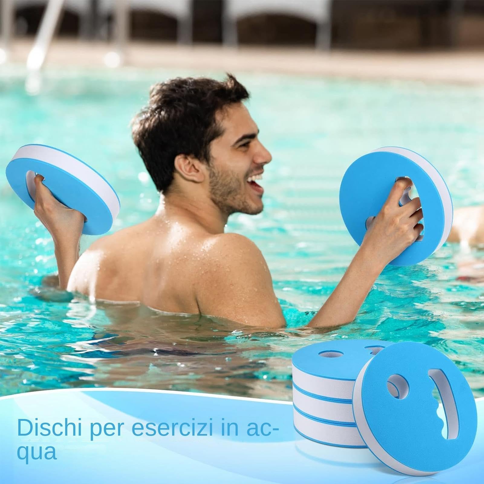 2 Pezzi Per Nuoto Per Principianti, Tavoletta Galleggiante Per Allenamento Di Nuoto Per Adulti E Bambini, Accessorio Per Allenamento Di Resistenza In Piscina, Ausilio Per Esercizi Di