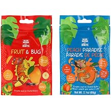 Blue River Crested Gecko Food Bundle Peach and Fruit & Bug