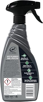 Turtle Wax Hybrid Solutions Ceramic 3-in-1 Detailer, Waterless Car Detailing Spray, 500ml, Pack of 2, Fruity Scent, Acts as a Car Wash, Ceramic Polish and Wax, Leaving a Long Lasting Shine