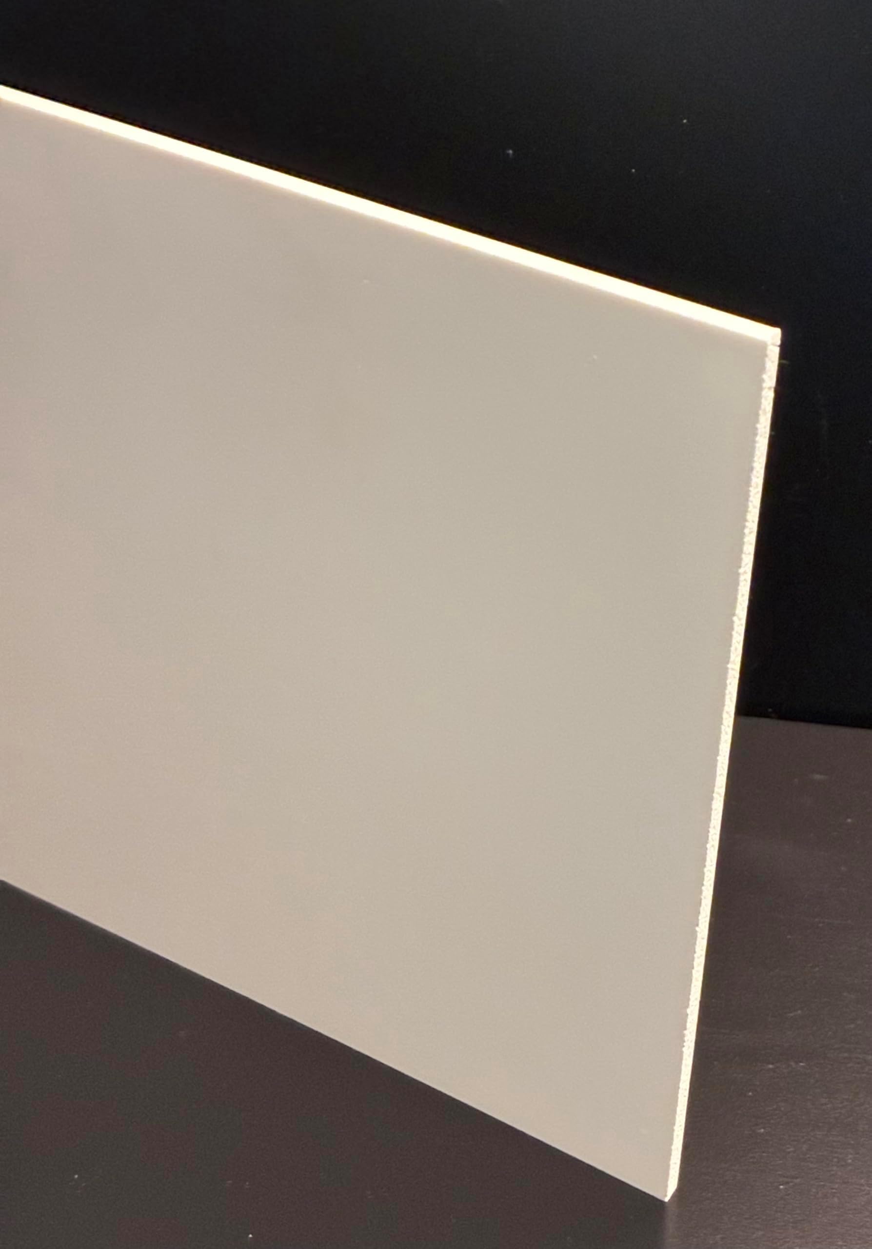 White Foamed PVC Sheet 12" X 12" X 3MM (0.118") Plastic Boards
