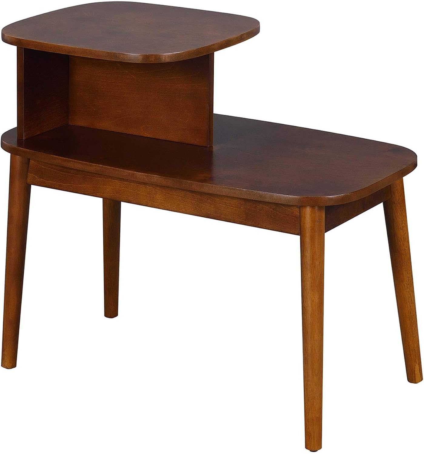 Convenience Concepts Maxwell Mid Century End Table, Espresso