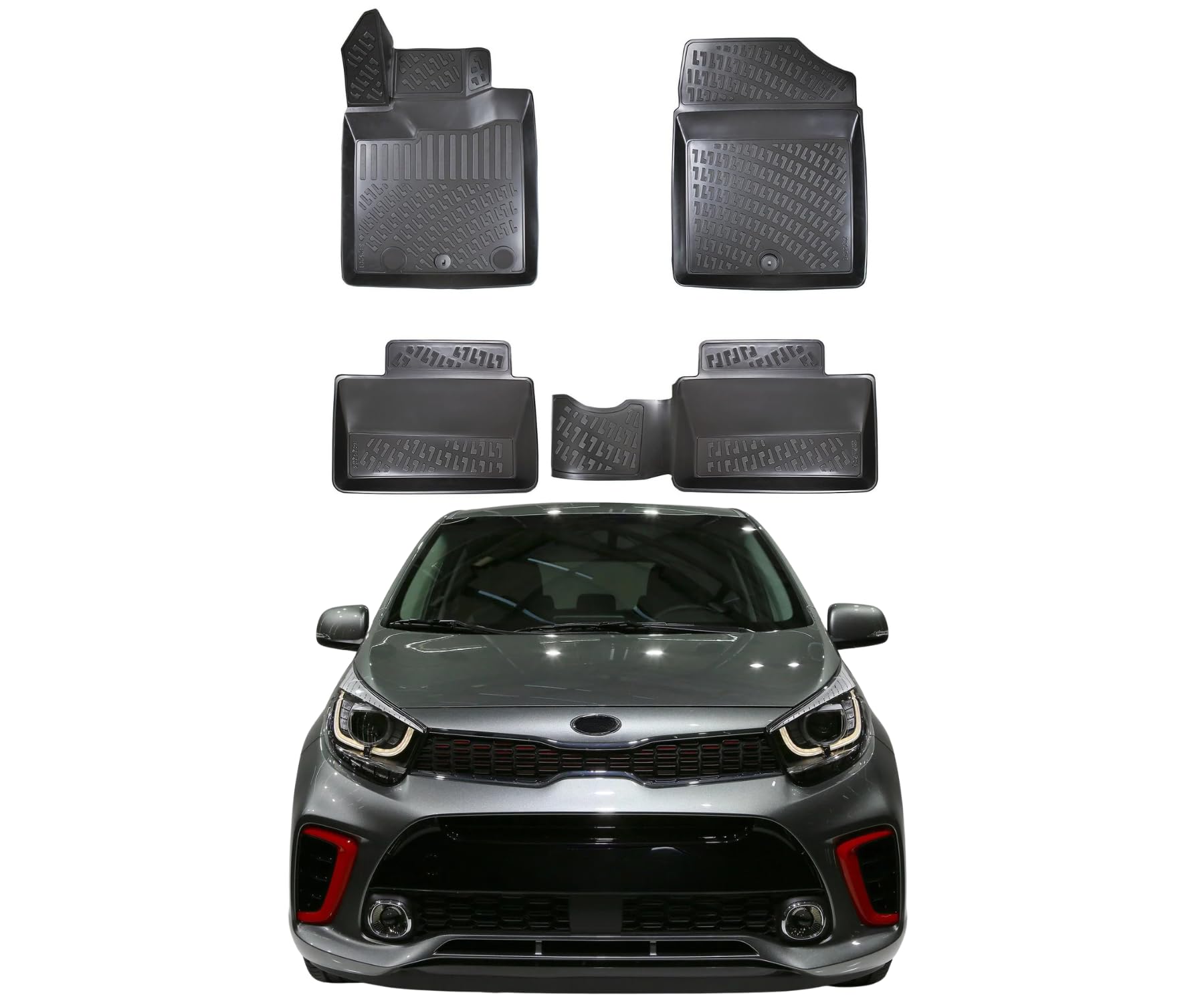 Rizline 3D Fussmatten für Kia Picanto 3. Gen. ab 2017