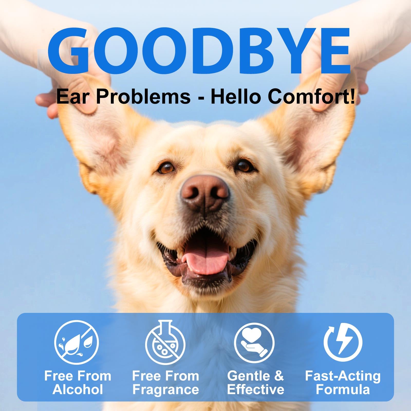Dog Ear Infection Treatment, Dog Ear Drops with 1% Hydrocortisone for Dog, for Dog Yeast Infection, Soothe Itching, Redness, & Swelling - Vet Recommended - image 7