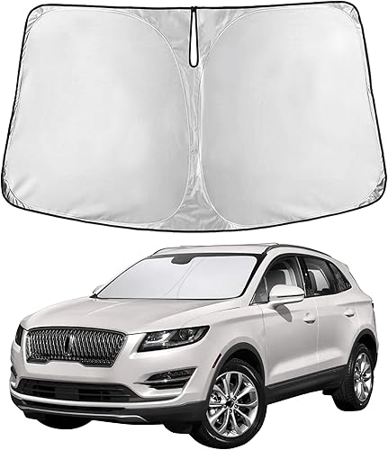 Miniatura 307 de EcoNour Parasol para parabrisas Rivian R1S / R1T 2022-2024 2025 2026, visera solar para parabrisas delantero y ventana, bloqueador de calor UV