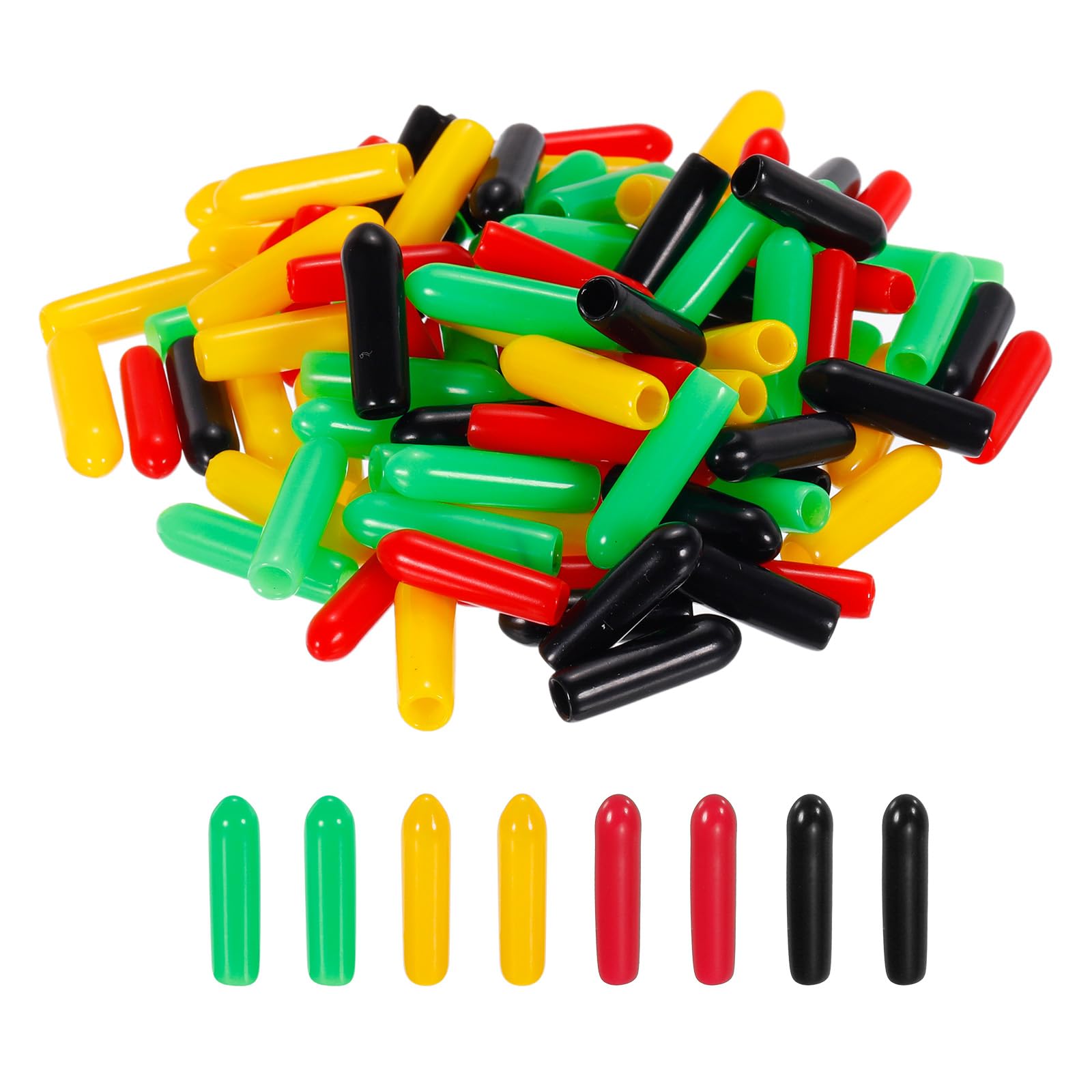 Sourcing Map Lot De 10 Embouts En Caoutchouc Vinyle Pour Filetages