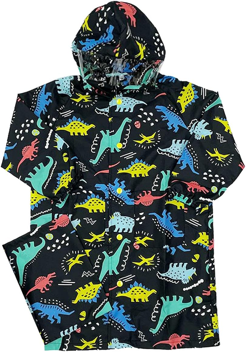 Zazzyzaps レインコート 男の子 キッズ カッパ ランドセル対応 子供用 子供 兄弟 お揃い セット ランドセル 雨具 おしゃれ 入園 入学準備 メーカー直送