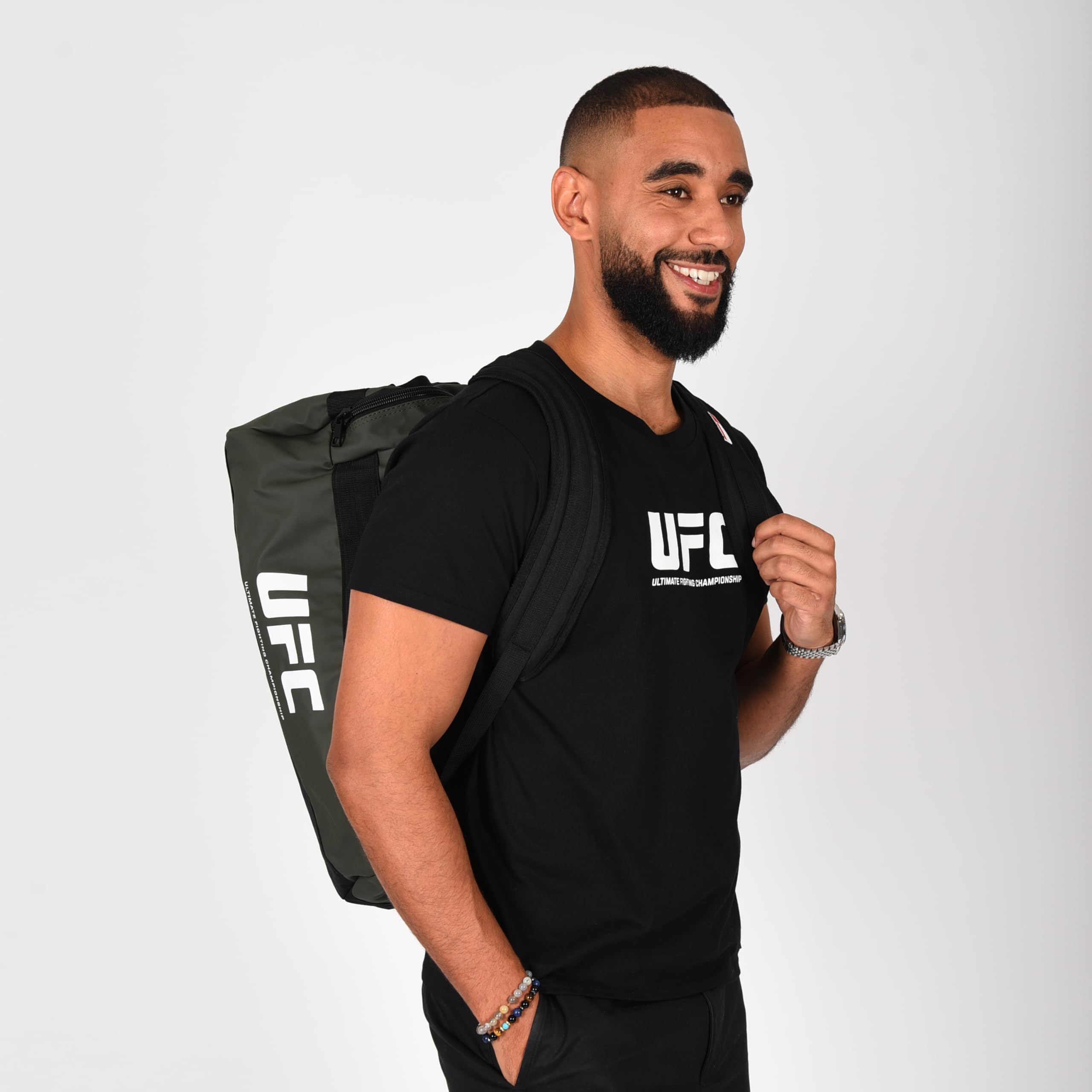 UFC Sporttasche aus 100% Polyethylen, Schwarz