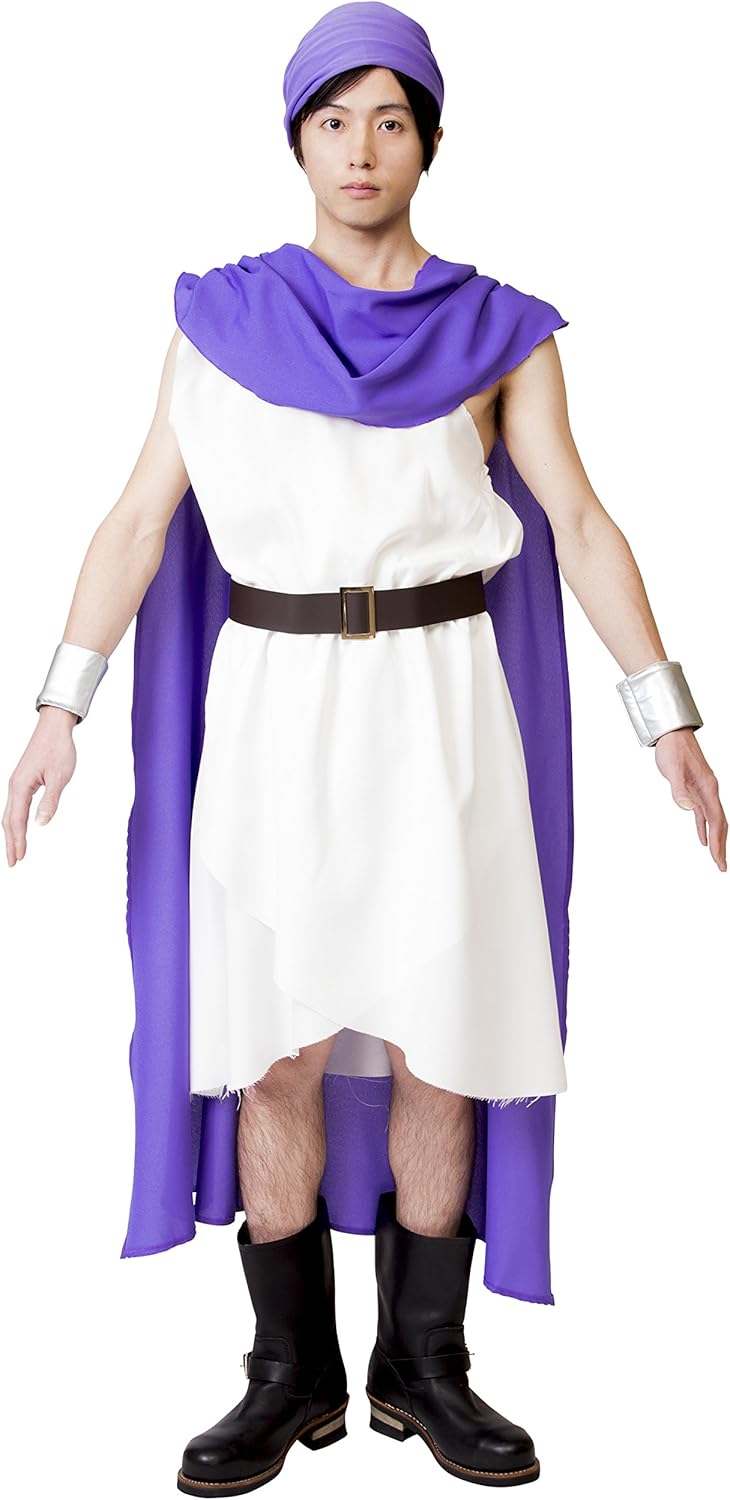 クリアストーン(Clearstone) なりキャラ研究部 コスプレ ハロウィン 勇敢な旅人 ユニセックス パープル