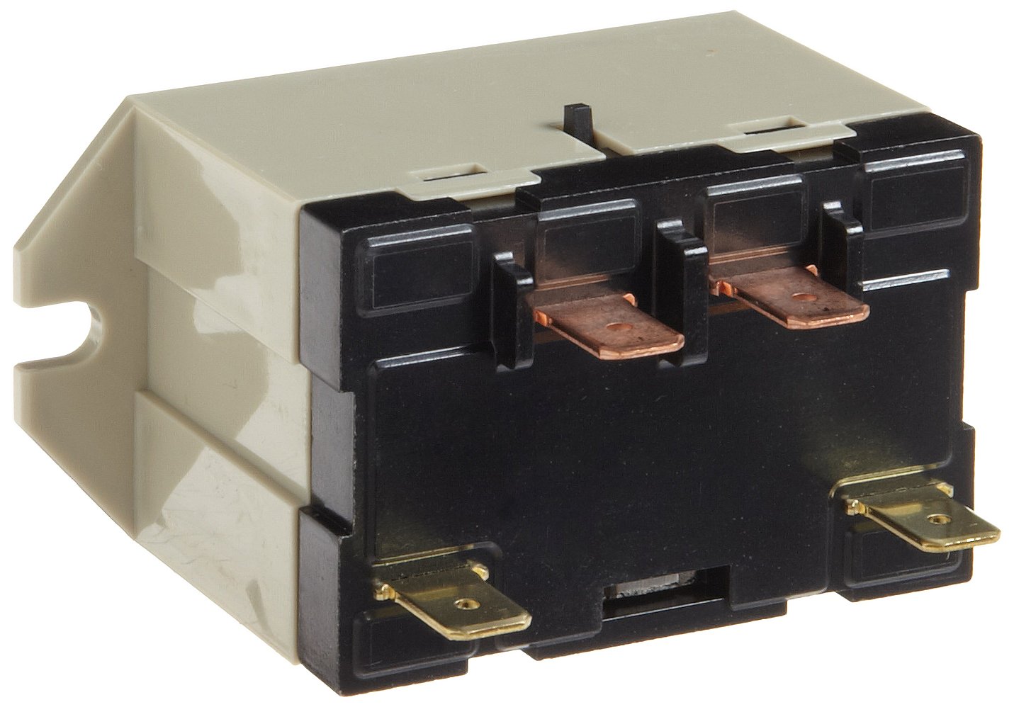 Omron G7L-1A-TUB-J-CB-DC12 General Purpose Relay With Test Button, Class B Insulation, QuickConnect Terminal, Upper Bracket Mounting, Single Pole Single Throw Normally Open Contacts, 158 mA Rated Load Current, 12 VDC Rated Load Voltage