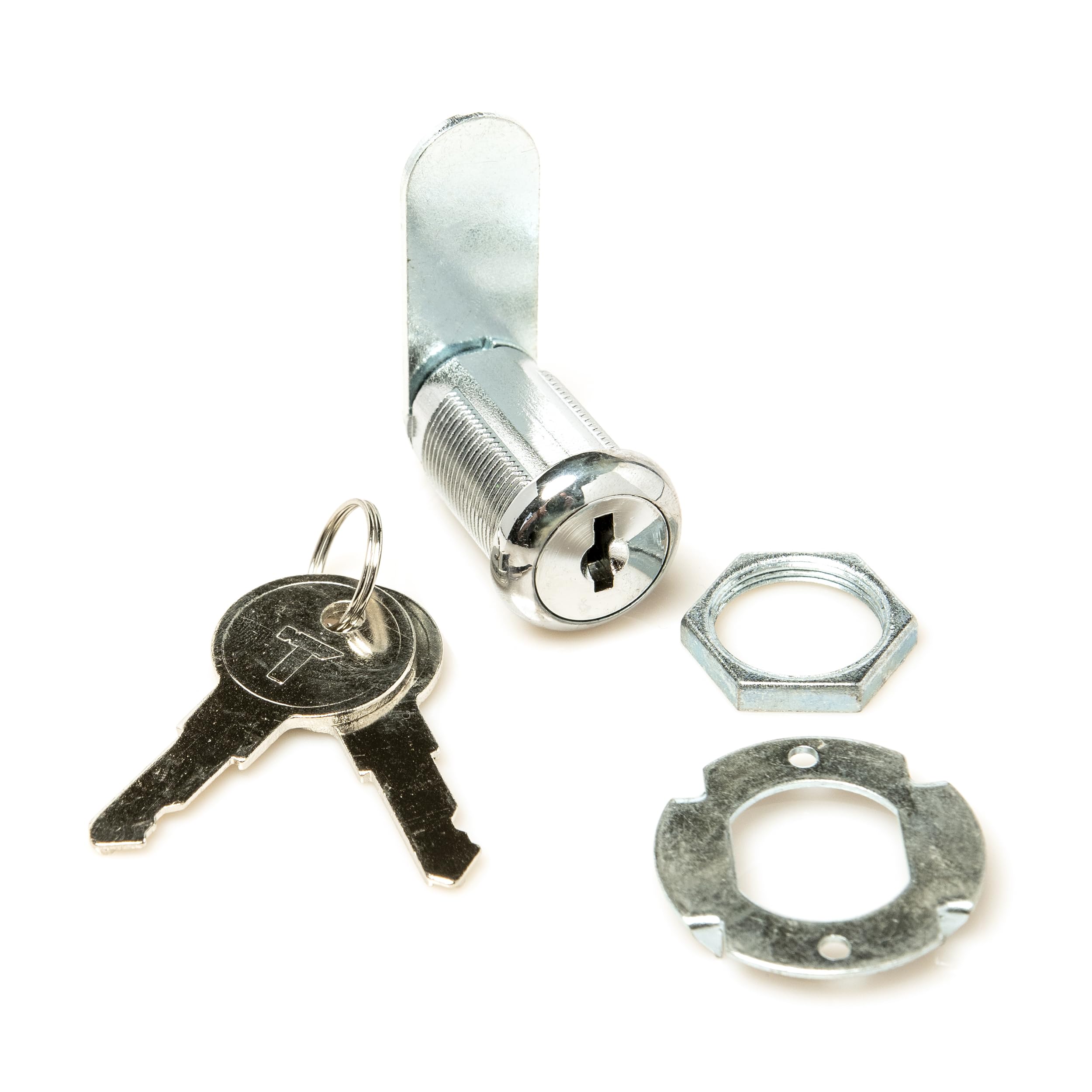 Tss Chrome Plate Value Camlock Round Face 22Mm Nut 90 Deg