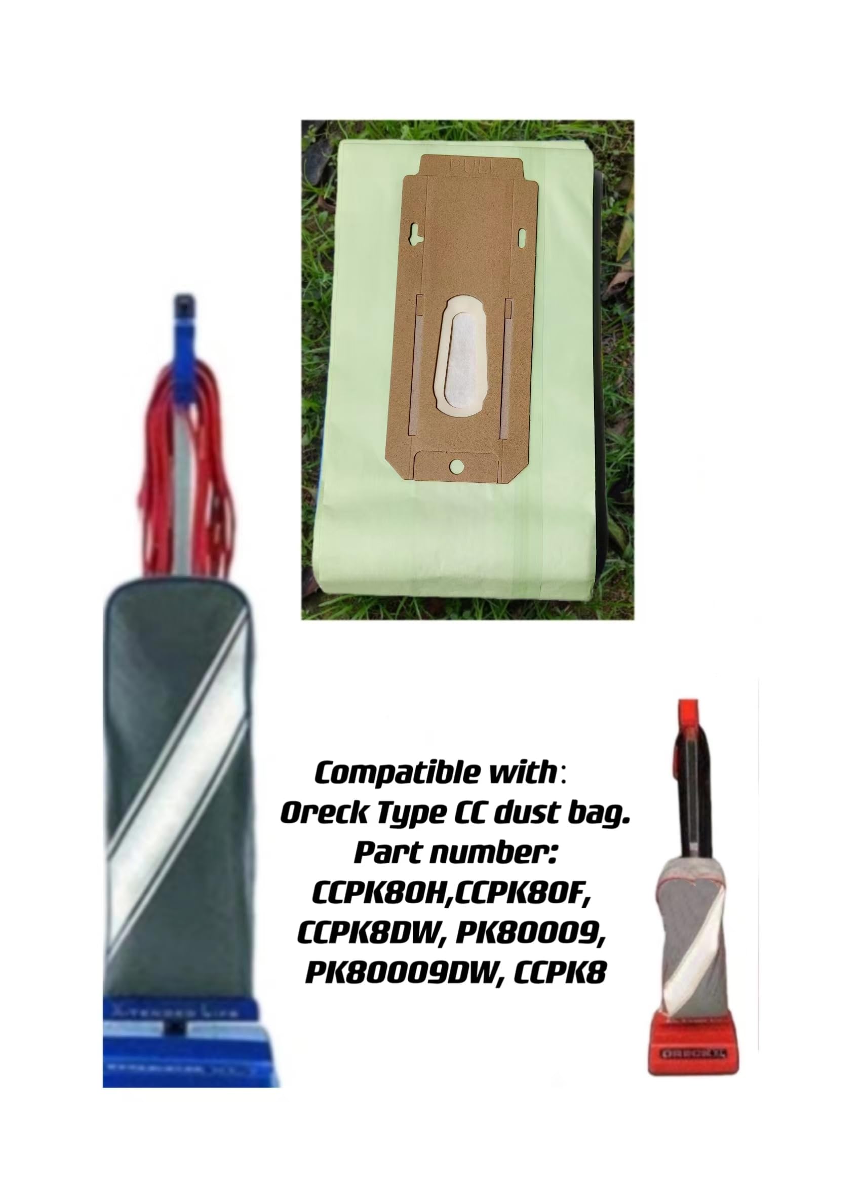 Fits For Sanyo Transformax 3 In 1 SC-P11 Bags- 10 Pk Generic Bags SC-15 SC-18 - Foto 3