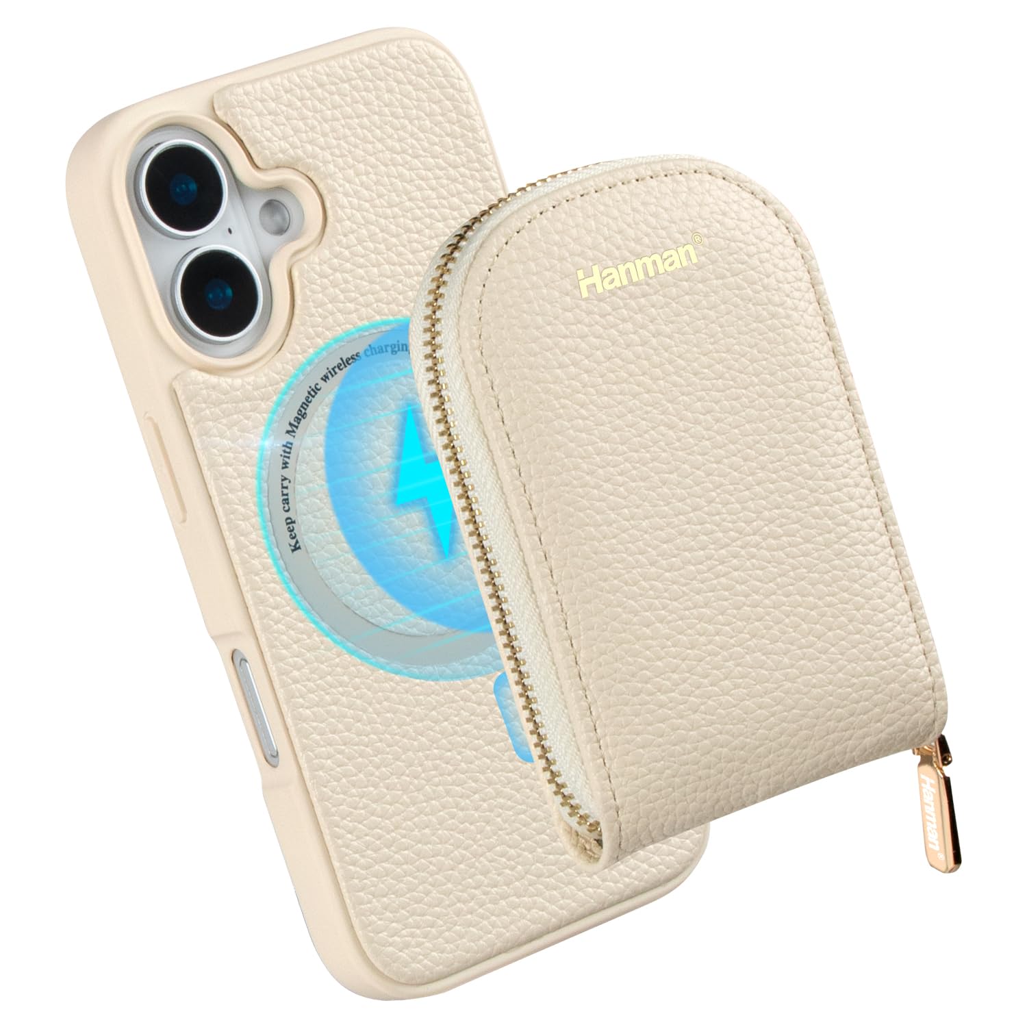 Amazon.com: Hanman Case for iPhone 16,RFID Blocking Premium
