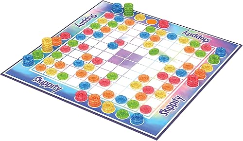 Miniatura 8 de MindWare Skippity – Jump-and-Capture Board Game for 2 to 4 Players – Twist on Checkers – 100pc – Fun for Kids & Adults, Ages 5+