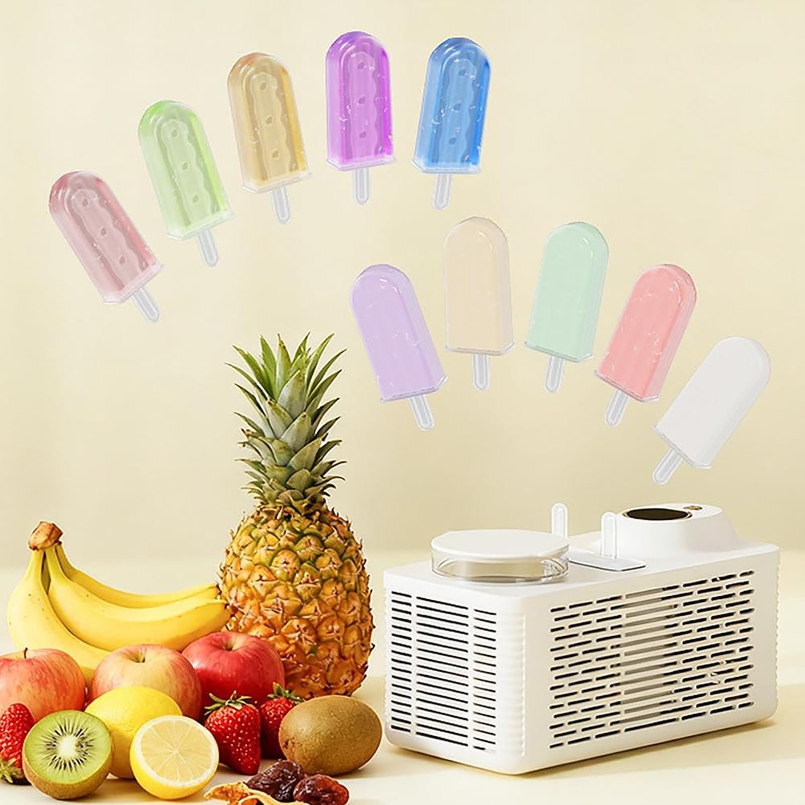 Generisch EIS am Stiel-Herstellungsmaschine, tragbarer Mini-EIS am Stiel-Hersteller, elektrische Eismaschine mit Zwei Schlitzen, tragbarer Mini-EIS am Stiel-Hersteller