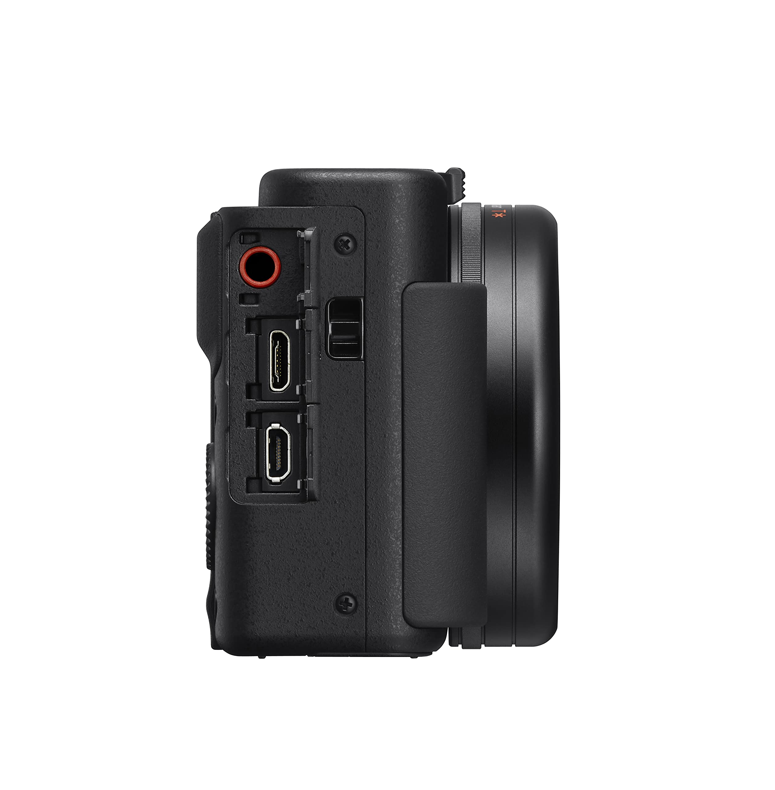 Sony ZV-1 – 24-70mm f/1.8-2.8 Zoom Grandangolare (Sensore da 1.0", Schermo LCD Direzionabile, Video 4K, E-Mount Non Applicabile, Ideale per Vlogging, Compatibile con Accessori Sony ZV)