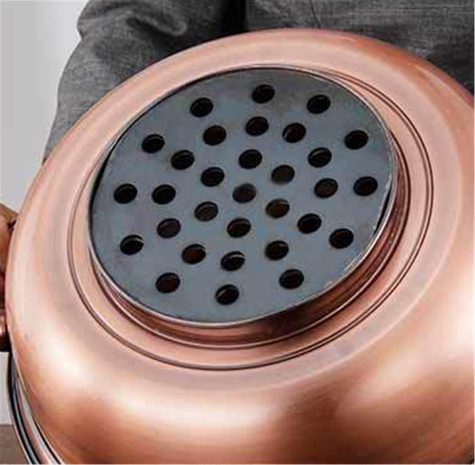 Olla Portátil para Camping Olla De Carbón Acero Inoxidable Shabu For Servir Sopa For El Hogar Cenas Picnics Restaurantes Y Buffets(32cm)