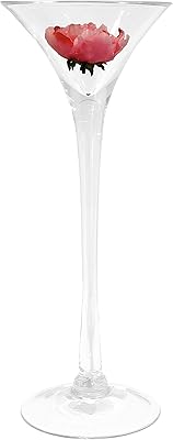 Amazon Com Wgv Martini Glass Vase Bulk Open 6 Height 16 Base 4 5 Multiple Sizes Choices Clear Wine Fruit Planter Floral Container Wedding Centerpieces Event Home Decor 6 Pieces Vmg0616 Home Kitchen